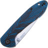 Складной нож CJRB FELDSPAR J1912-MDS черно-синий